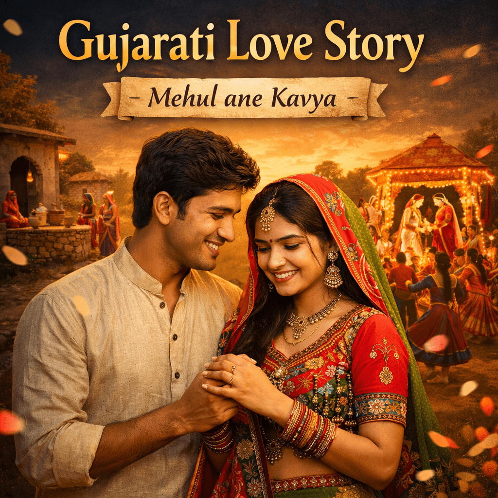 Gujarati Romantic Story: Mehul and Kavya's Heart Touching Moments of True Love 16 Gujarati Romantic Story: Mehul and Kavya's Heart Touching Moments of True Love Gujarati romantic story Mehul and Kavya village love