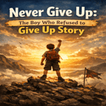 Never Give Up: The Boy Who Refused to Give Up Story 8 Never Give Up: The Boy Who Refused to Give Up Story Never Give Up: The Boy Who Refused to Give Up Story